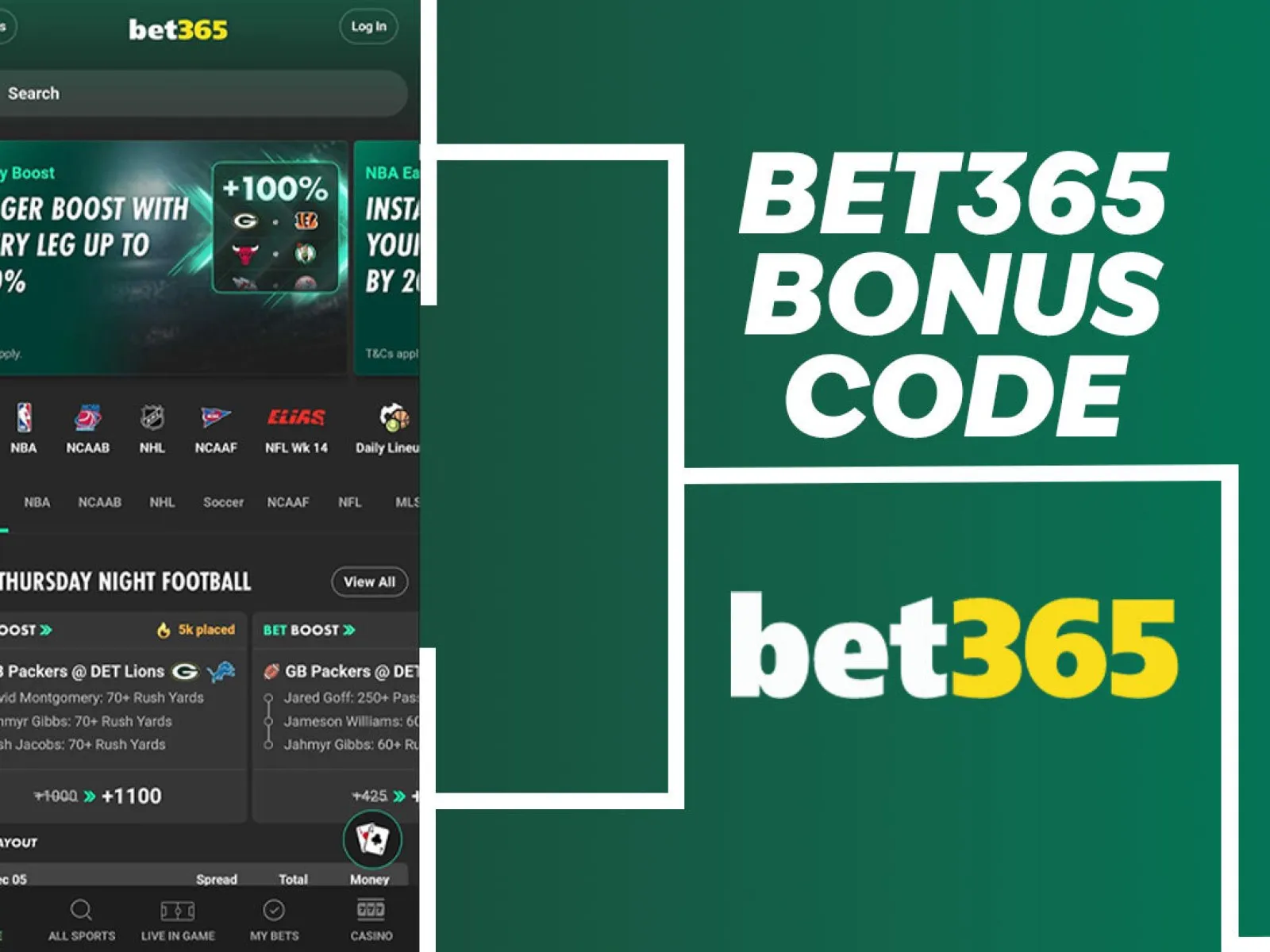 Bonos de casino de bet365