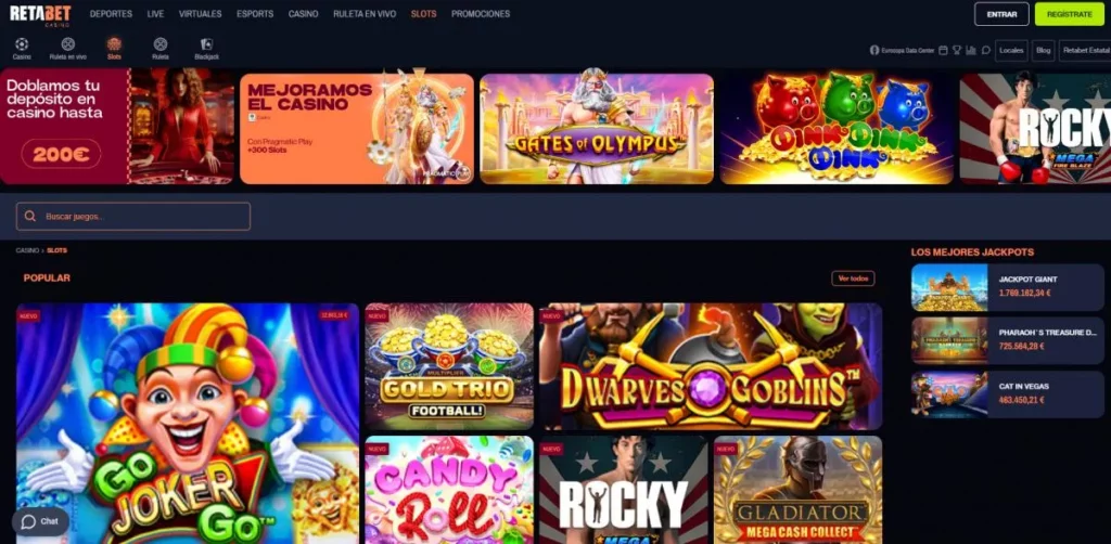 Tragamonedas, jackpots, ruleta en vivo y game shows — por dónde empezar