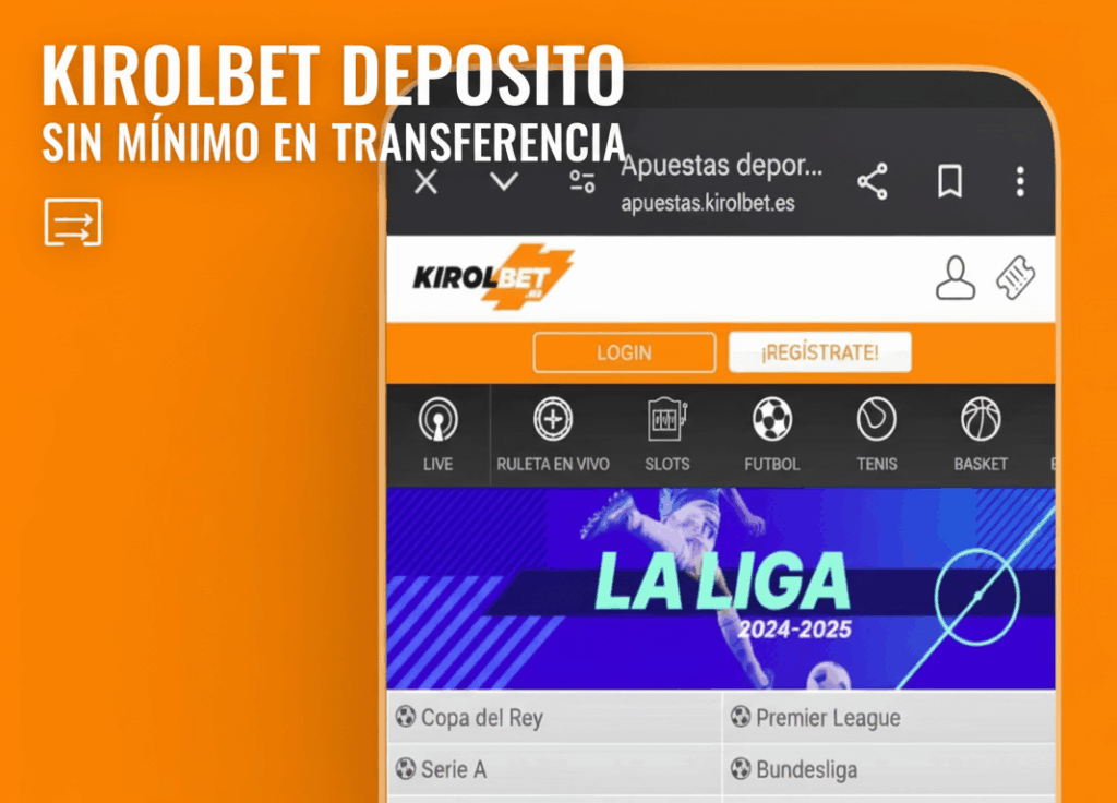 depósito mínimo de 5€