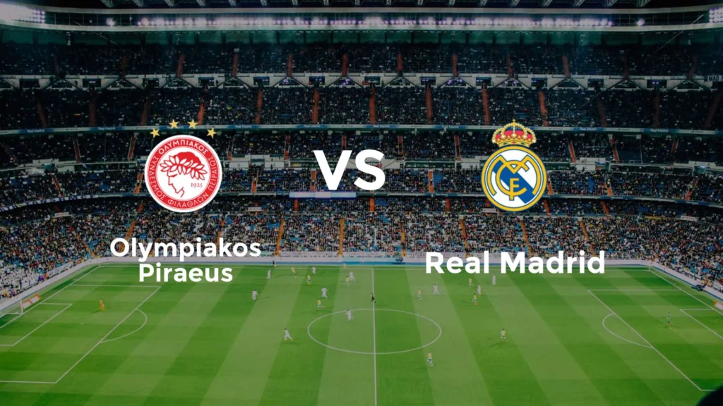 ¿Cómo ver el Olympiacos Piraeus vs Real Madrid por TV y streaming?