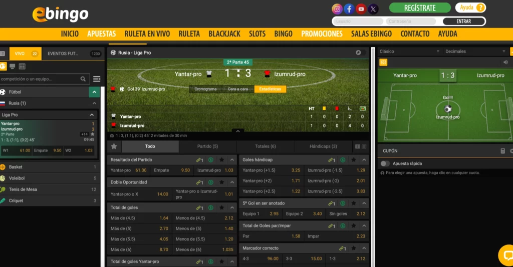 Apuestas de fútbol