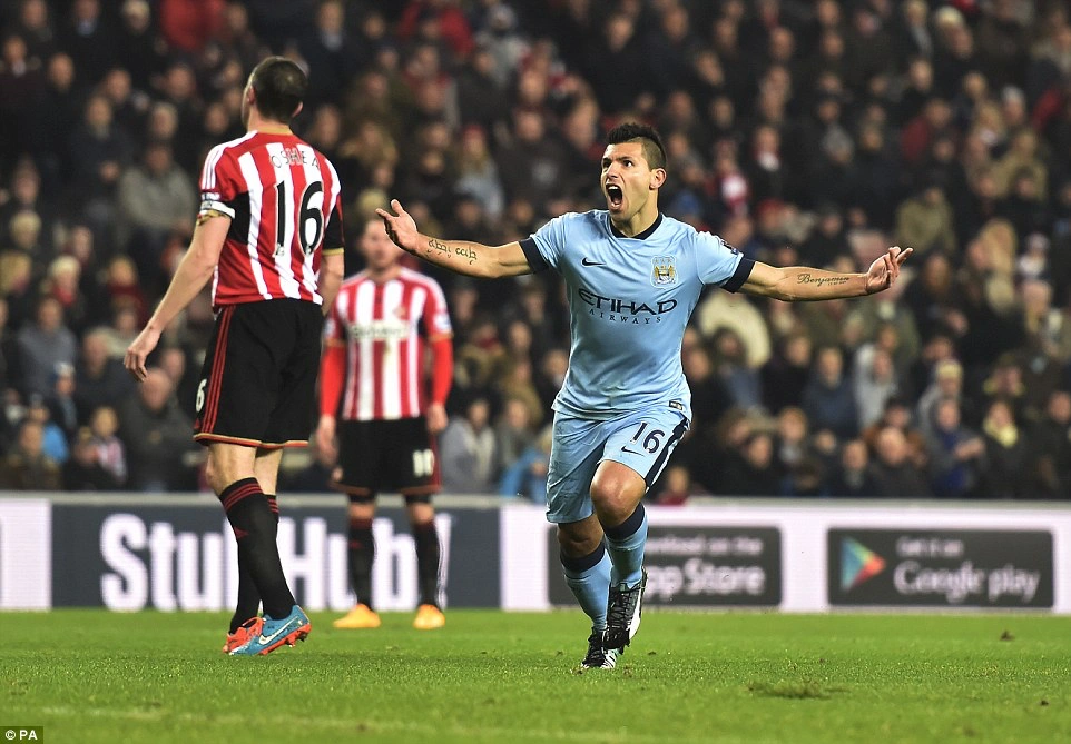 Sunderland AFC vs Manchester City