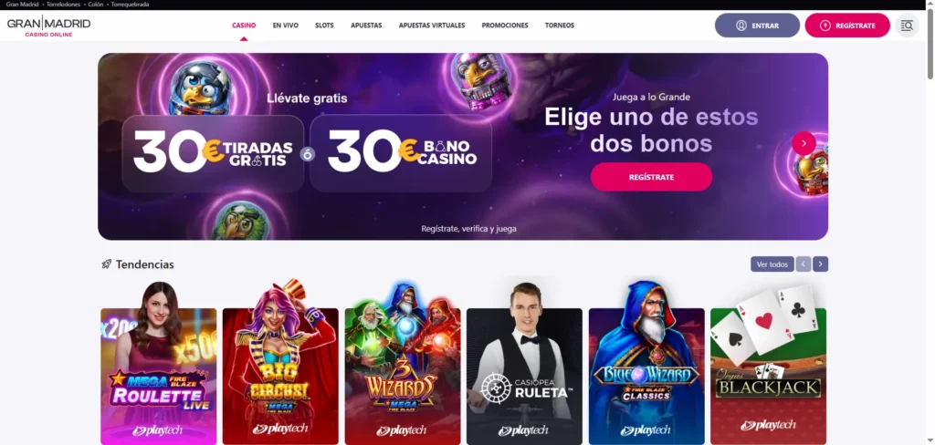 Casino Gran Madrid Online Casino