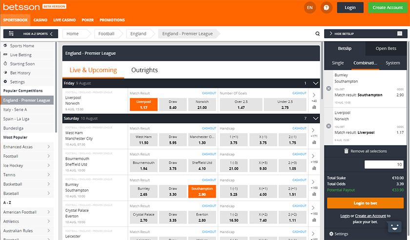 Betsson Apuestas