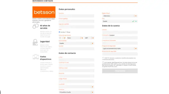 Registro (Betsson)
