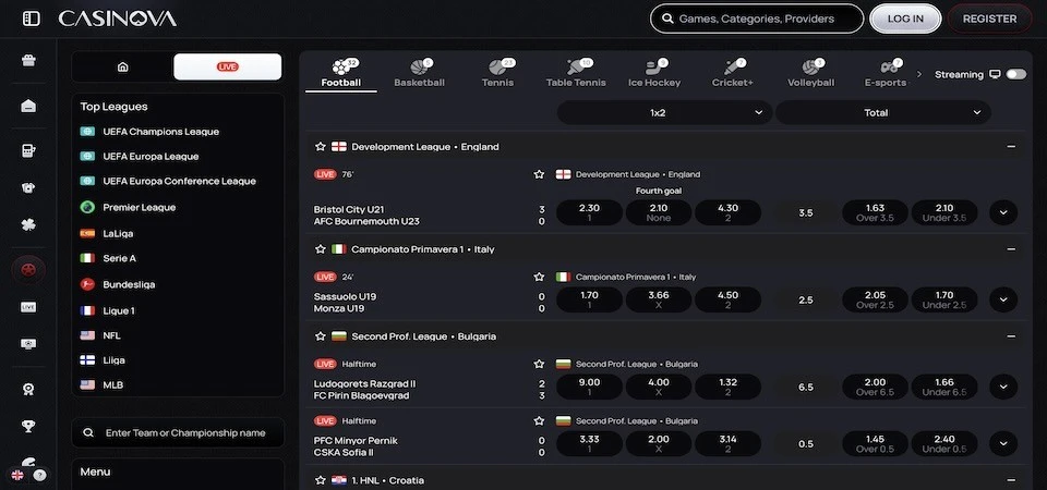 Casinova Apuestas