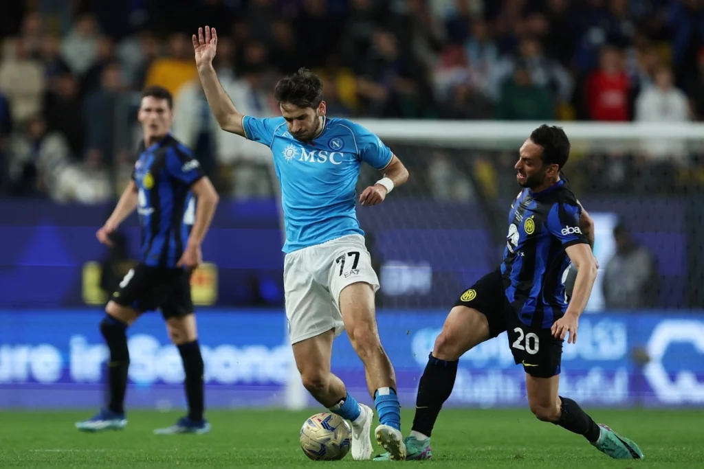 Inter y Napoli