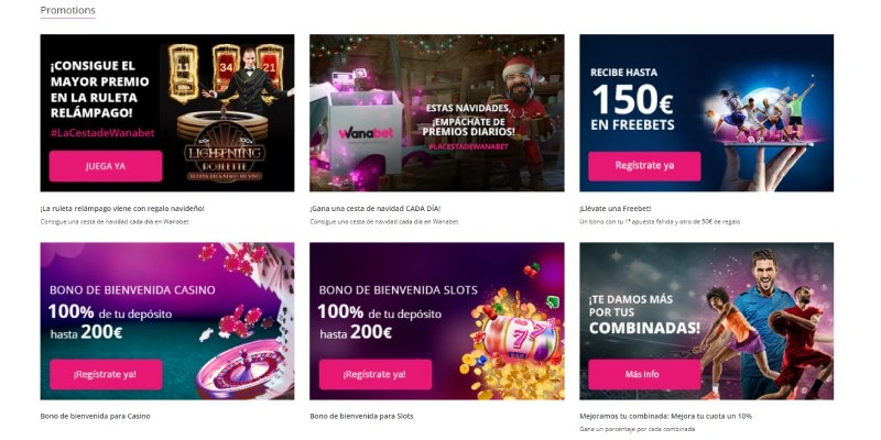 Bonos y Promociones