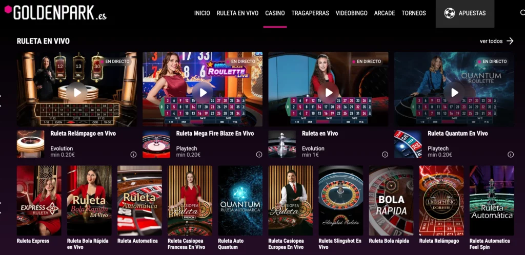 GoldenPark Online Casino