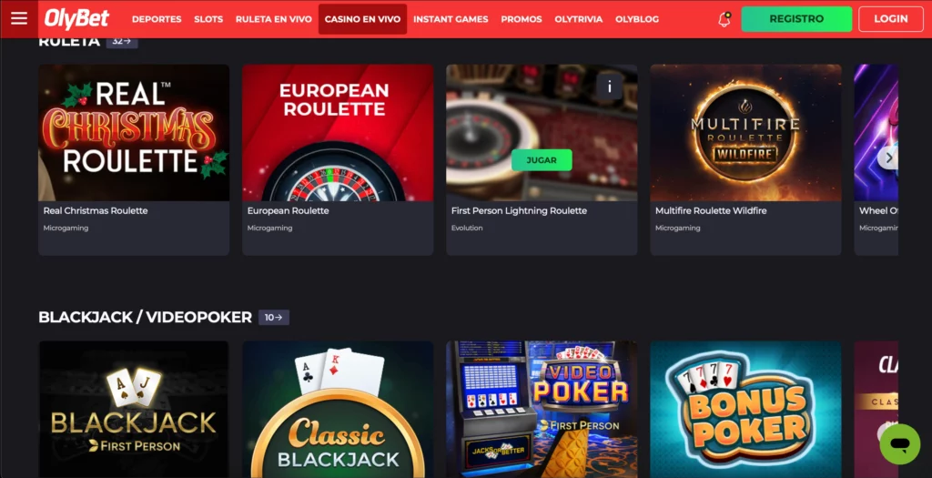 OlyBet Online Casino