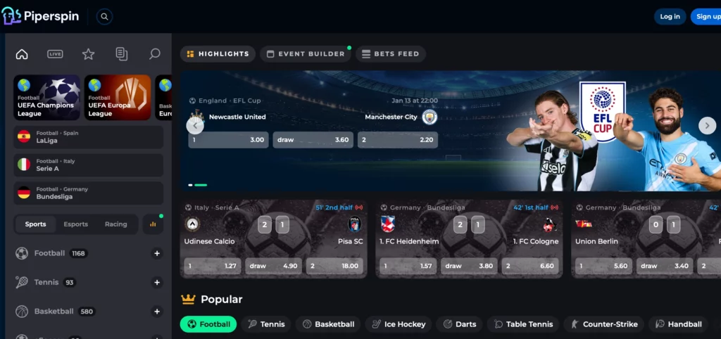 Apuestas en Vivo y Streaming Disponibles