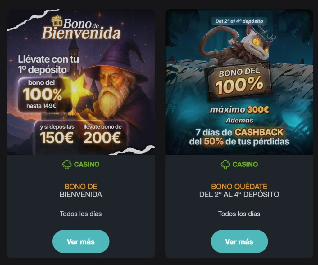 Bonos y Promociones