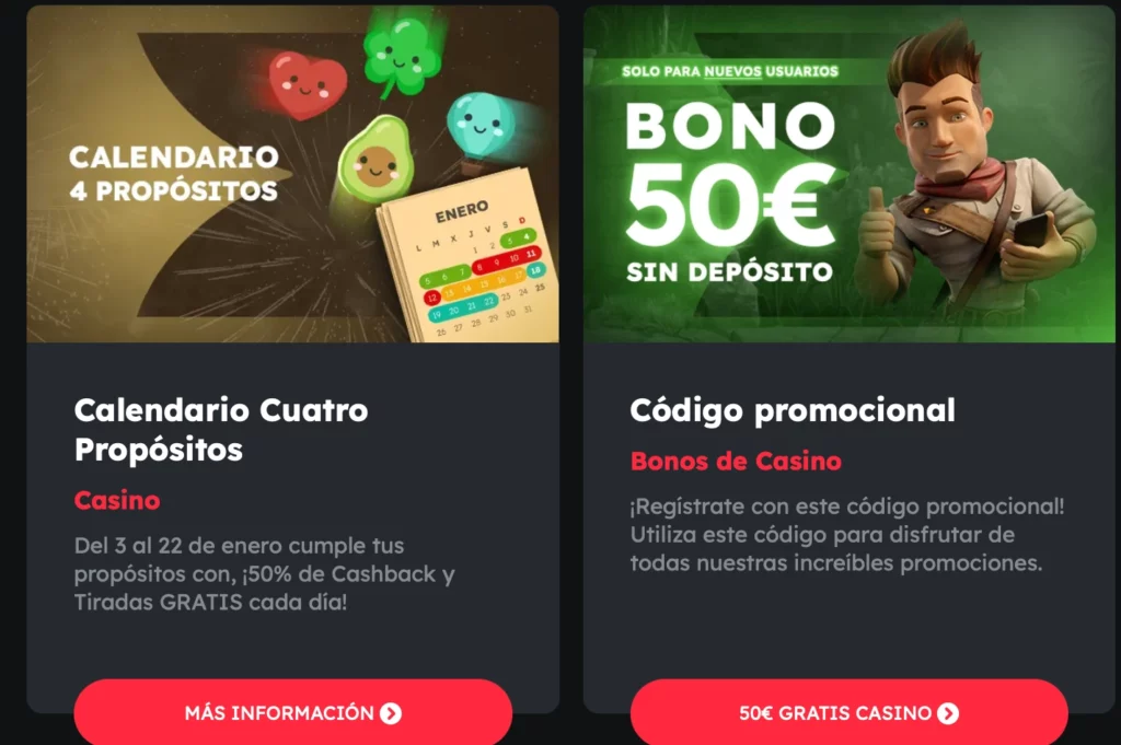 Bonos y Promociones