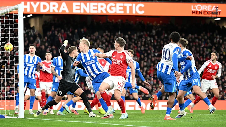 Brighton & Hove Albion vs Arsenal FC