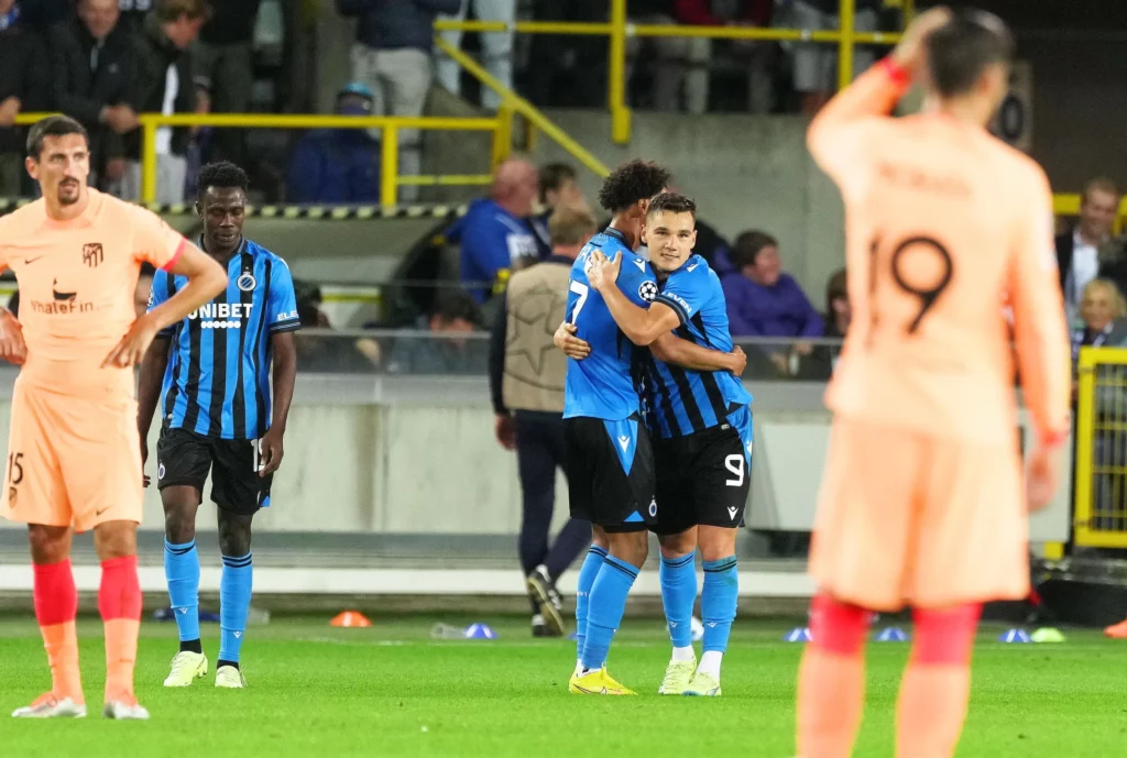 Club Brugge KV vs Atlético de Madrid