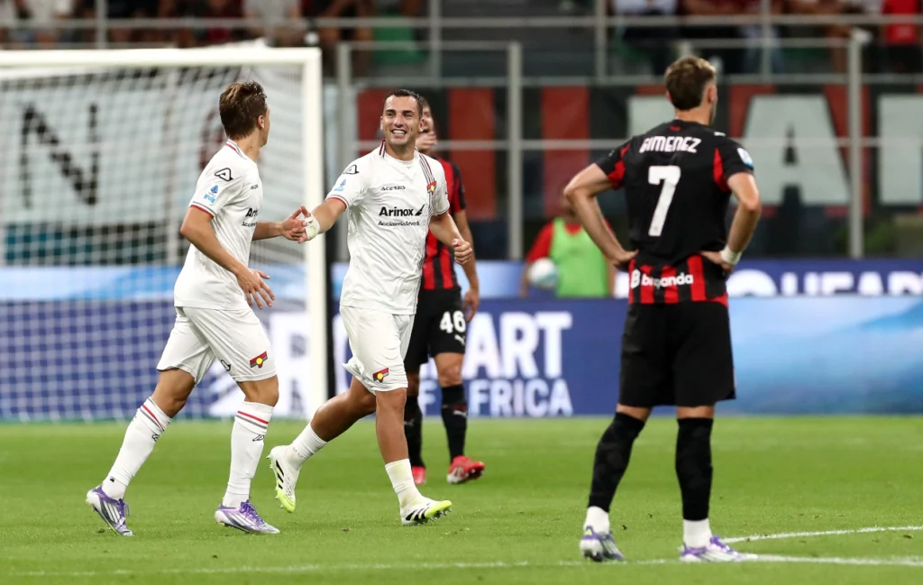 Cremonese y AC Milan