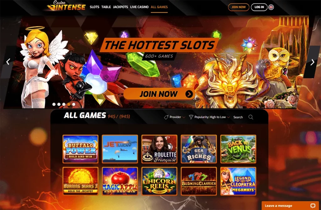Casino Intense Online Casino