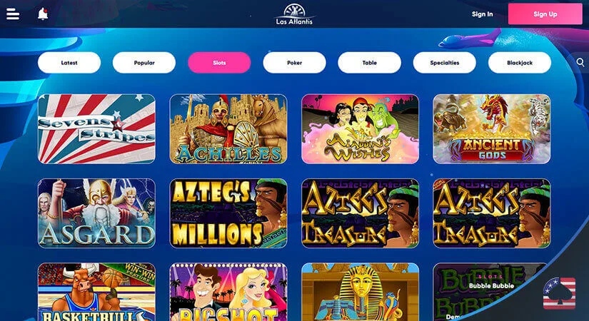Las Atlantis Online Casino