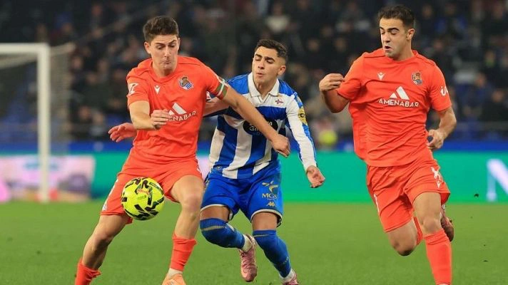 Real Sociedad B y Dep. La Coruna