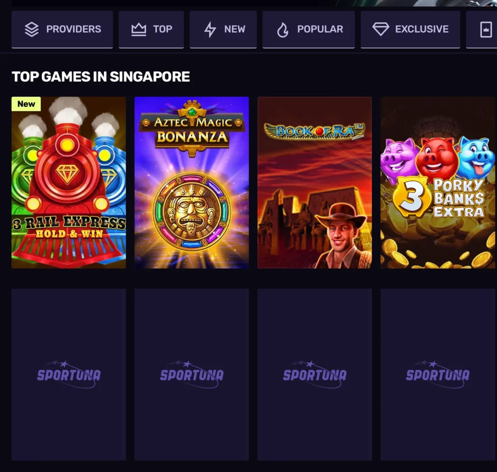 Sportuna Online Casino