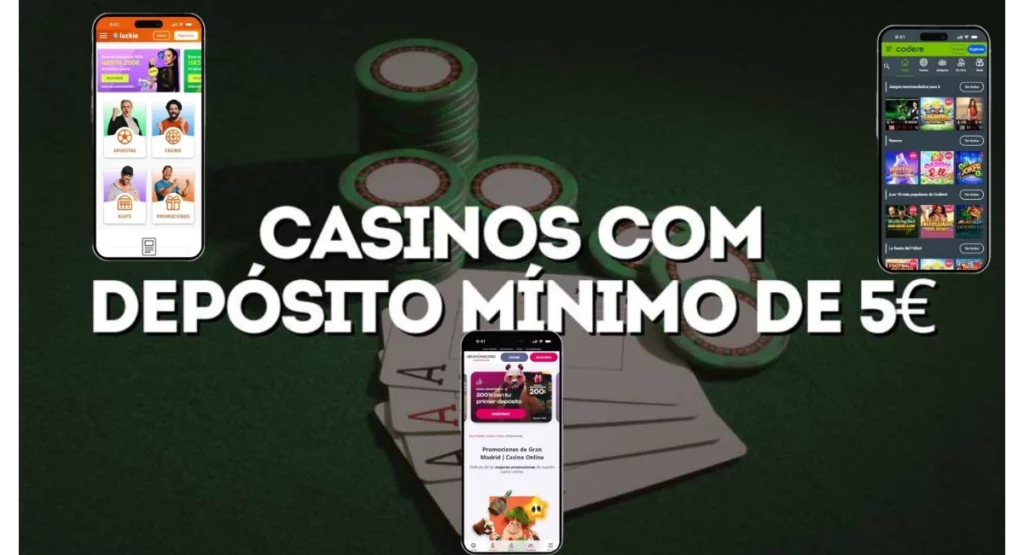 Depósito Mínimo de 5 Euros