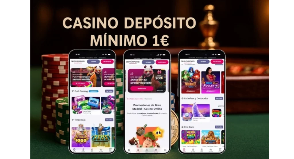 Depósito Mínimo 1 Euro