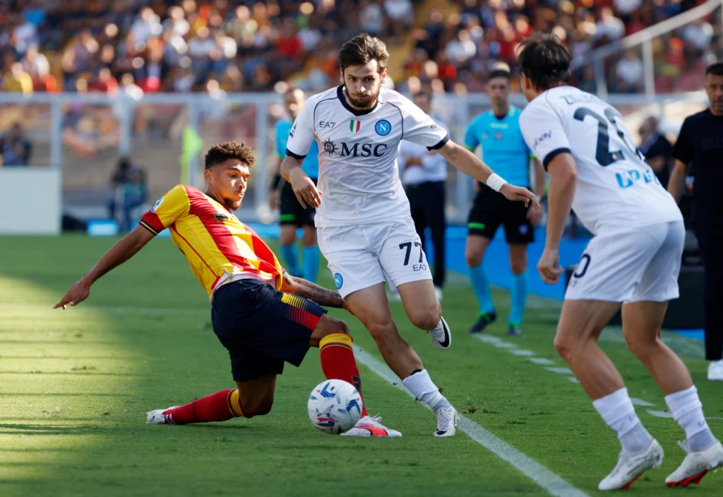 Napoli y Lecce