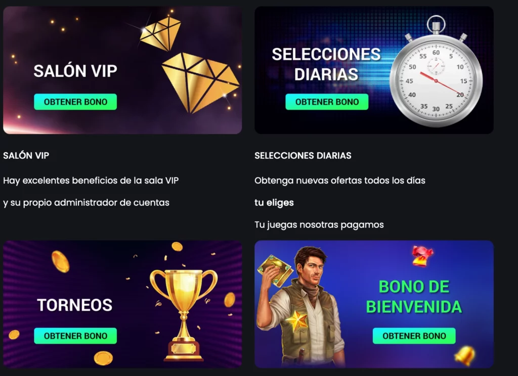 Bonos y Promociones