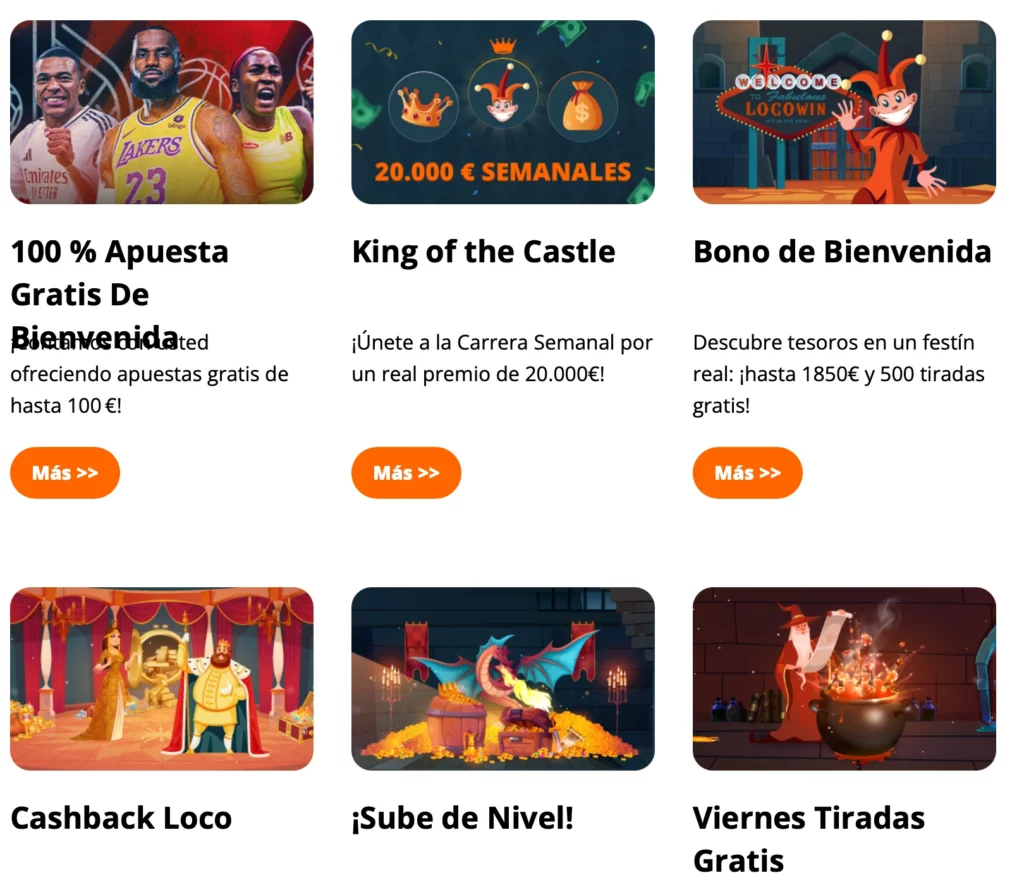 Bonos y Promociones